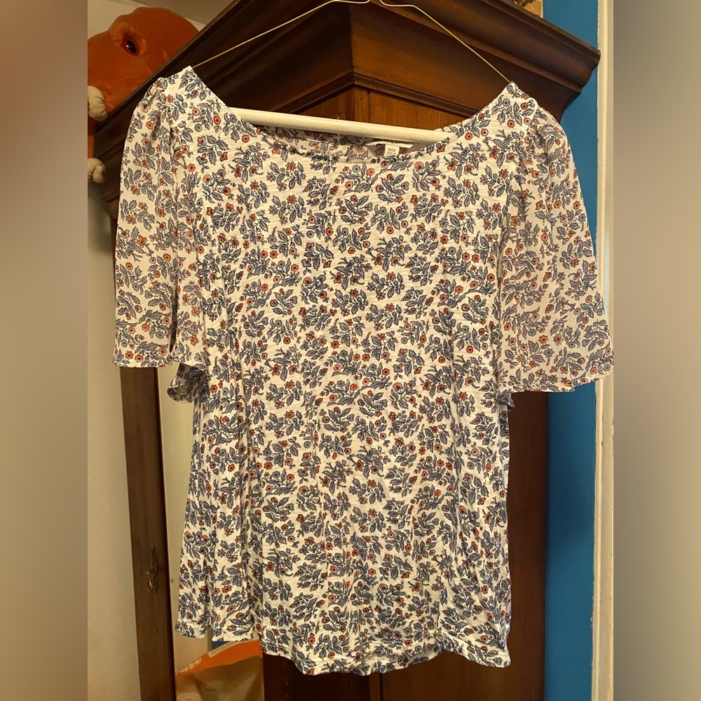 Lucky short sleeve blouse